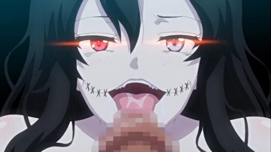 The Shocking “Slit-Mouthed Woman”!! Public Continuous Ejaculation Into a Giant-Breasted Female Flasher